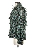Elan Floral Green Long Sleeve Blouse Size S - photo 5