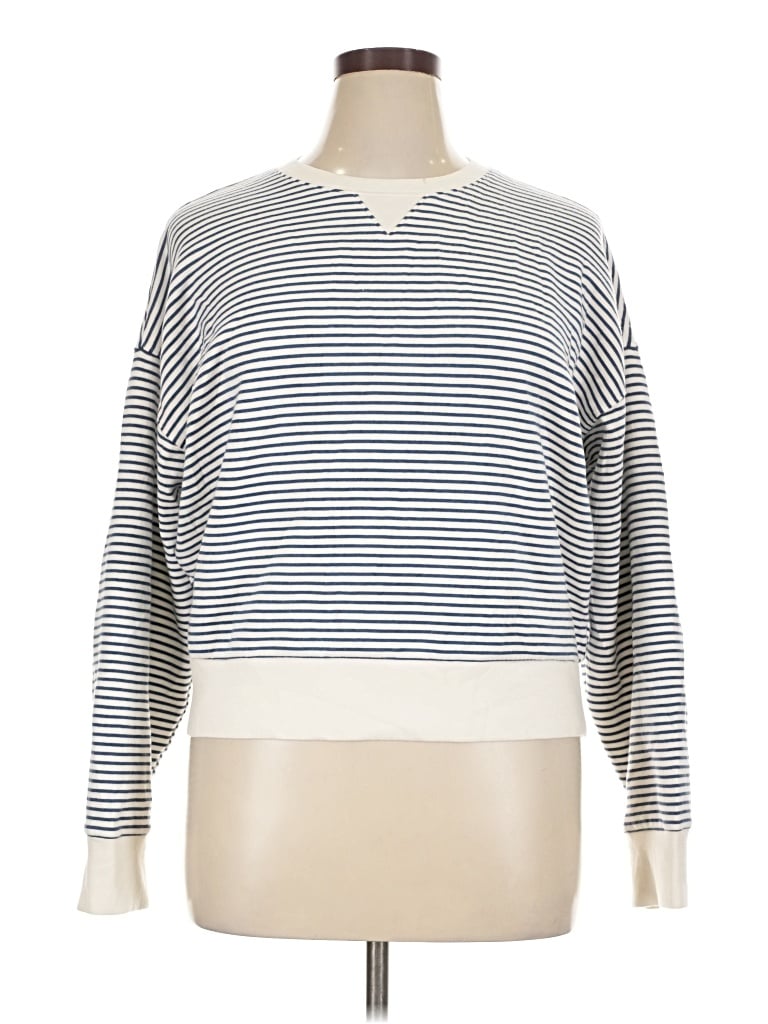Pre-owned Spanx Pullover Sweater In Gray