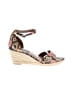 Nine West Paisley Gold Wedges Size 10 - photo 1