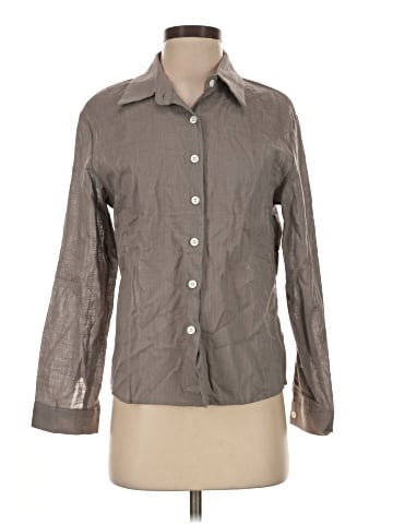 Unbranded Long Sleeve Button-Down Shirt (view 1)
