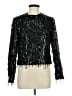Zara 100% Acetate Black Jacket Size M - photo 1