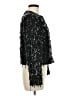 Zara 100% Acetate Black Jacket Size M - photo 4