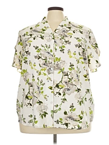 D&Co. Short Sleeve Blouse (view 1)