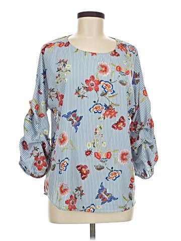Hannah 3/4 Sleeve Blouse (view 1)