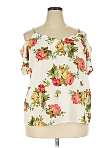 Rags to Wishes Sleeveless Blouse (view 1)