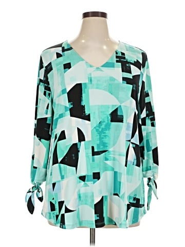 Alfani 3/4 Sleeve Blouse (view 1)