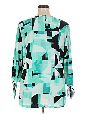 Alfani 3/4 Sleeve Blouse (view 2)