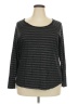 Seven7 Gray Long Sleeve Top Size 18 - photo 1