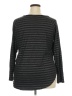 Seven7 Gray Long Sleeve Top Size 18 - photo 2