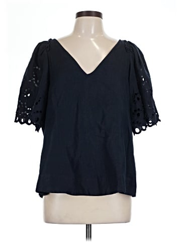 Ann Taylor Short Sleeve Blouse (view 1)