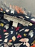 Daniel Rainn 100% Polyester Floral Black Short Sleeve Blouse Size L - photo 7