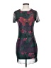 Unbranded Graphic Purple Cocktail Dress Size S (estimated) - photo 1