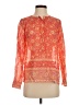 J.Crew 100% Cotton Orange Long Sleeve Blouse Size 4 - photo 1