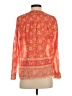 J.Crew 100% Cotton Orange Long Sleeve Blouse Size 4 - photo 2