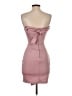 ASOS Solid Pink Cocktail Dress Size 2 - photo 2