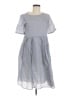 Weekend Max Mara Checkered-gingham Gray Casual Dress Size M - photo 1