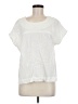 Mo:Vint White Short Sleeve Blouse Size XS - photo 1