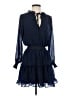 NSR 100% Polyester Blue Casual Dress Size S - photo 1