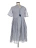 Weekend Max Mara Checkered-gingham Gray Casual Dress Size M - photo 2