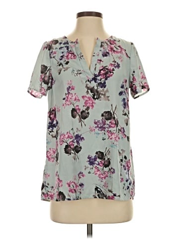 Mia + Tess Short Sleeve Blouse (view 1)