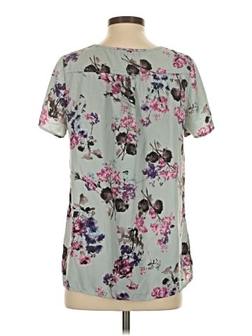 Mia + Tess Short Sleeve Blouse (view 2)