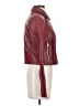 Express 100% Polyester Burgundy Jacket Size S - photo 4
