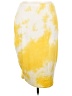 Curves Tie-dye Yellow Casual Skirt Size 3X - photo 1
