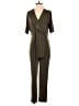 H By Halston Solid Green Jumpsuit Size XS - photo 1