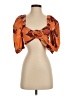 Zara 100% Cotton Orange Kimono Size S - photo 1