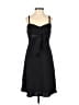 Nine West 100% Polyester Solid Black Cocktail Dress Size 2 - photo 1