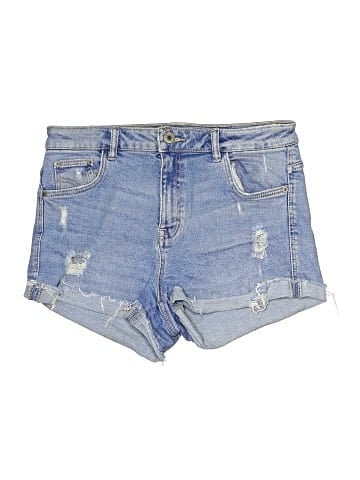 Trafaluc by Zara Denim Shorts (view 1)
