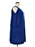 MSK Solid Blue Casual Dress Size 2X - photo 4