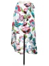 Love, Fire 100% Rayon Tropical White Casual Skirt Size M - photo 1