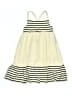 Hanna Andersson Stripes Yellow Dress Size 6 - 7 - photo 1