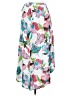 Love, Fire 100% Rayon Tropical White Casual Skirt Size M - photo 2