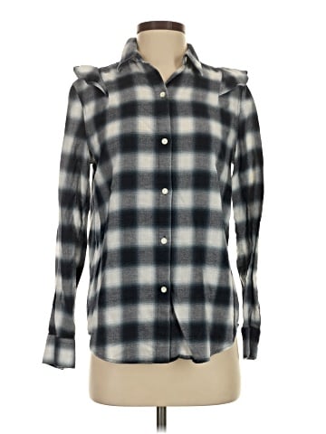 Club Monaco Long Sleeve Button-Down Shirt (view 1)