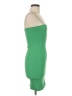 Zara Solid Green Cocktail Dress Size M - photo 4