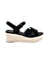 TOMS Black Wedges Size 7 1/2 - photo 1