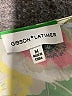 Gibson Latimer 100% Polyester Tropical Green Jumpsuit Size M - photo 4