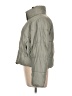 Ci Sono Solid Green Snow Jacket Size L - photo 5