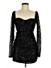 Hello Molly 100% Polyester Black Cocktail Dress Size 6 - photo 1