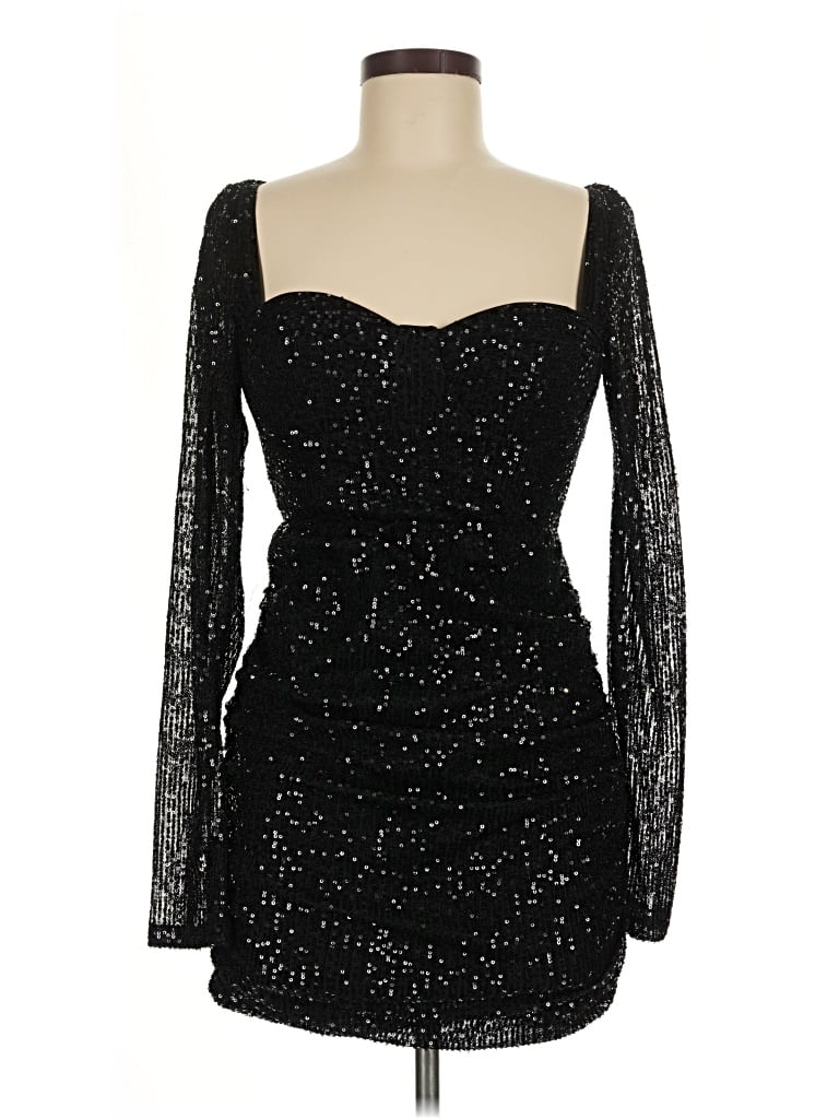 Pre-owned Hello Molly Cocktail Dress In Black