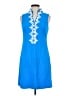 Vince Camuto Blue Casual Dress Size 4 - photo 1