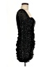 Hello Molly 100% Polyester Black Cocktail Dress Size 6 - photo 4