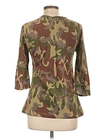 Norma Kamali for Walmart 3/4 Sleeve Blouse (view 2)
