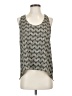 Cherish Gray Sleeveless Blouse Size S - photo 1