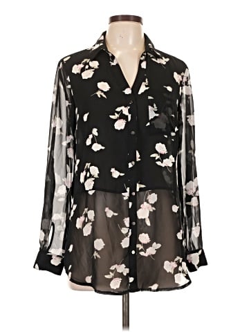 Candie's Long Sleeve Blouse (view 1)