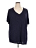 Apt. 9 Blue Short Sleeve T-Shirt Size 1X - photo 1