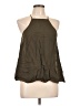 Lulus 100% Rayon Brown Tank Top Size L - photo 1
