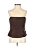 Chetta B Brown Sleeveless Blouse Size 4 - photo 1